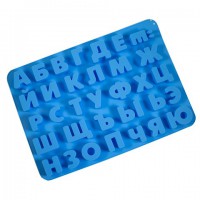 Силиконовая форма для шоколада «Алфавит», 36х26 см 33 буквы - Магазин для кондитеров "Творим чудеса"
