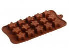 Силиконовая форма для шоколада "Звёзды", 15 ячеек - Магазин для кондитеров "Творим чудеса"