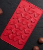 Форма для шоколада "Листики", 24 ячейки - Магазин для кондитеров "Творим чудеса"