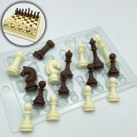 Пластиковая форма "Шахматы" - Магазин для кондитеров "Творим чудеса"