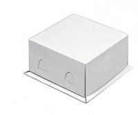 Короб картонный, размеры: 17х17х10 см (мягкий картон) - Магазин для кондитеров "Творим чудеса"