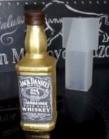 Силиконовая форма 3D для шоколада "Виски Jack Daniels" (175) - Магазин для кондитеров "Творим чудеса"