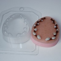 Пластиковая форма Яйцо плоское с вербой - Магазин для кондитеров "Творим чудеса"