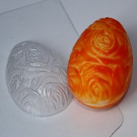 Пластиковая форма Яйцо/Фактура роз - Магазин для кондитеров "Творим чудеса"
