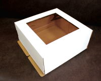 Короб картонный 30х30х13 см - Магазин для кондитеров "Творим чудеса"