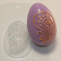 Пластиковая форма Яйцо/Пейсли - Магазин для кондитеров "Творим чудеса"