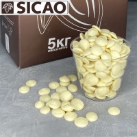 Шоколад белый SICAO 27% CALLEBAUT (Россия) 500 гр. - Магазин для кондитеров "Творим чудеса"