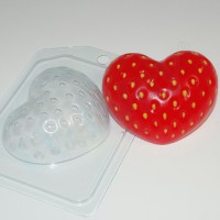 Пластиковая форма Клубничное сердце - Магазин для кондитеров "Творим чудеса"