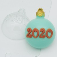 Пластиковая форма "Шар/2020" - Магазин для кондитеров "Творим чудеса"