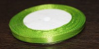 Атласная лента цвет: зелёный электрик (6 мм, 23 м) - Магазин для кондитеров "Творим чудеса"