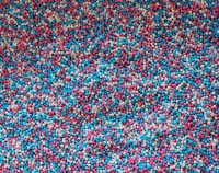 Посыпка ШАРИКИ (цвет: розовый, белый, голубой d 2 мм, 50 гр) - Магазин для кондитеров "Творим чудеса"