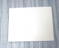 Подложка 132х167 мм цвет: белый - Магазин для кондитеров "Творим чудеса"