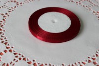 Атласная лента цвет: бордовый (6 мм, 23 м) - Магазин для кондитеров "Творим чудеса"