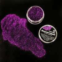 Глиттер съедобный пищевой (мелкая фракция) Фиолетовый Caramella, 5 гр - Магазин для кондитеров "Творим чудеса"