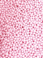 Драже зерновое в глазури (цвет: нежно-розовый, d 2-5 мм, 50 гр) - Магазин для кондитеров "Творим чудеса"