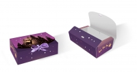 Коробка "Новогодняя ночь. С оленем" 16,5х11,5х5 см - Магазин для кондитеров "Творим чудеса"
