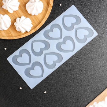 Силиконовая форма для шоколада "Любовь" 8 ячеек  - Магазин для кондитеров "Творим чудеса"