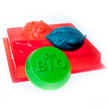 Пластиковый набор мини-форм БИО (3 фигуры) - Магазин для кондитеров "Творим чудеса"